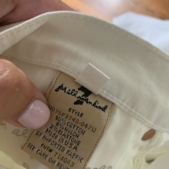 Designer White party jeans perfect for all year - Picture 6 of 9